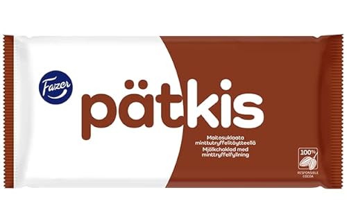 Fazer Patkis Originalschokolade 40 Riegel von 121 g 172oz von Fazer