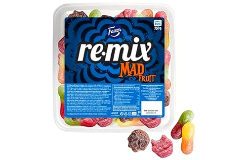 Fazer Remix Mad Fruit Mix Gommeux 1 Boîte of 750g von Fazer
