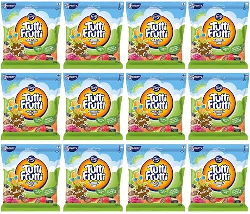 Fazer Tutti Frutti Garden Mix Gummy 12 Packungen von 325 g 138 Unzen von Fazer