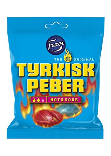 Fazer Tyrkisk Peber Hot & Sour Pepper Candies (150g) von Fazer