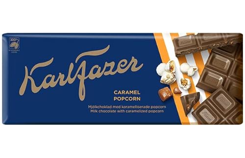 Karl Fazer Schokolade 180g-200g (10er Pack) - Wählen Sie 10 Tafeln aus 14 Geschmacksrichtungen von Fazer