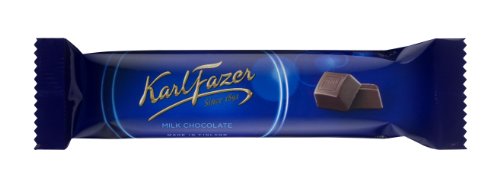 Karl Fazer blaue finnische Milchschokolade, 39 g, 5 Stück von Fazer