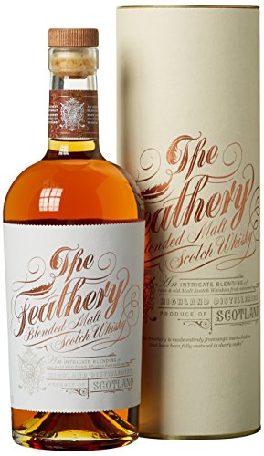 Feathery The Blended Highland Sherry Malt Whisky mit Geschenkverpackung (1 x 0.7 l) von Feathery