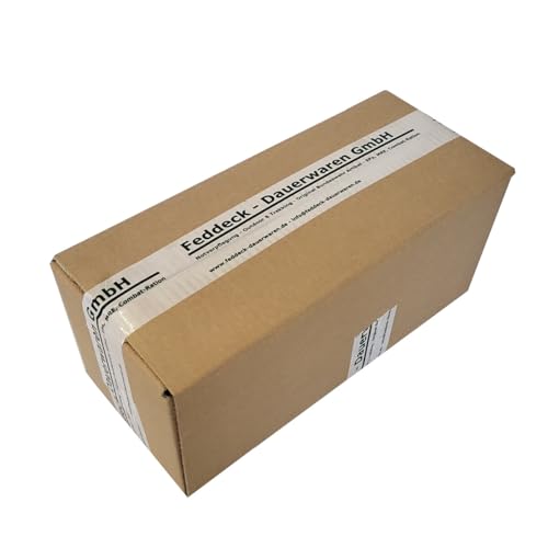 Vorrats-EPA – Komplettmahlzeit für 1 Tag | Langzeit-Notration mit 8–10 Jahren Haltbarkeit | 3.000 kcal Tagesration | Notfallnahrung & Outdoor (Typ 2 Putencurryragout Tropical m. Reis) von Feddeck