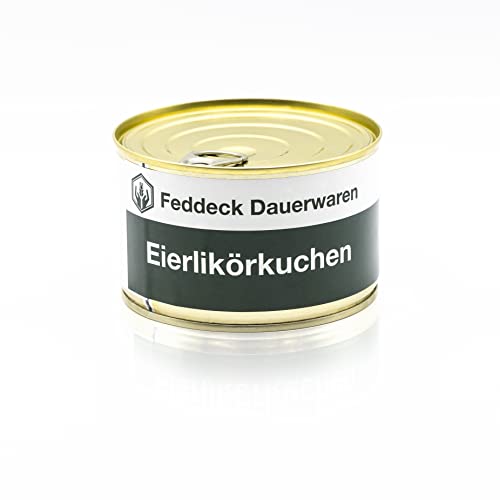 Dosenkuchen Eierlikörkuchen, in der Dose gebacken, 155 g Dosenkuchen Eierlikörkuchen, in der Dose gebacken, 155 g von Feddeck
