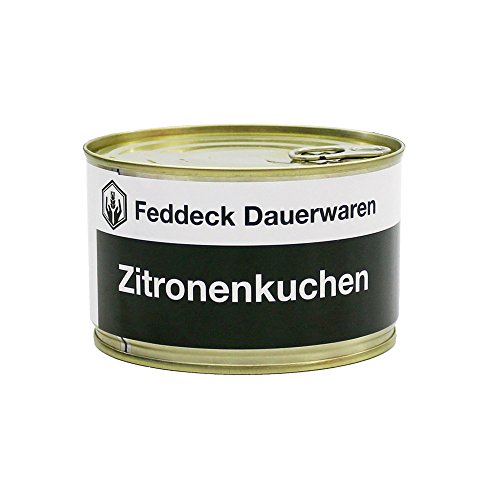 Dosenkuchen Zitronenkuchen, in der Dose gebacken, 160 g Dosenkuchen Zitronenkuchen, in der Dose gebacken, 160 g von Feddeck