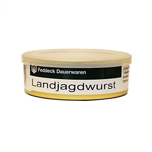 Dosenwurst Landjagdwurst, wiederverschließbar, 200 g von Feddeck