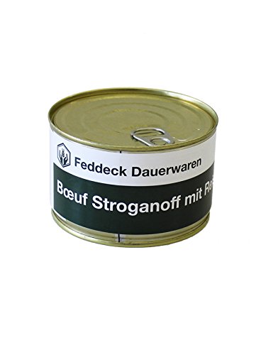Fertiggericht Dose Boeuf Stroganoff, 400 g von Feddeck