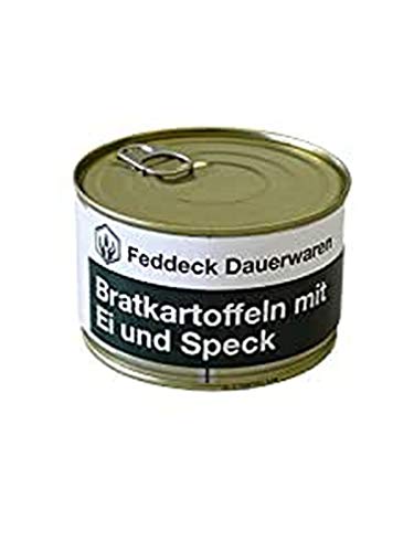 Fertiggericht Dose Bratkartoffeln mit Speck und Ei 400 g Fertiggericht Dose Bratkartoffeln mit Speck und Ei 400 g von Feddeck