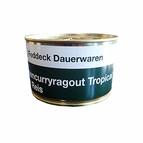 Fertiggericht Dose Putencurryragout Tropical mit Reis, 400 g von Feddeck