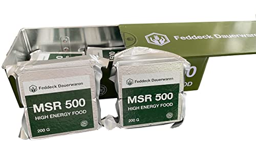 MSR 500, High Energy Food, 6 x 200 g in Metalldose MSR 500, High Energy Food, 6 x 200 g in Metalldose von Feddeck