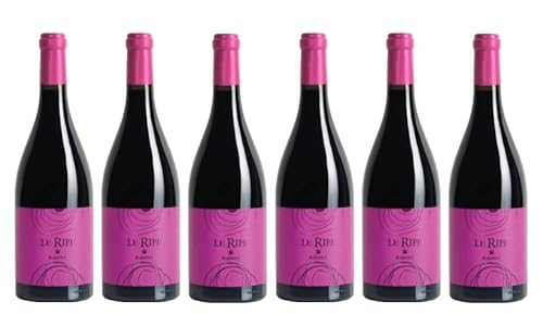 6x 0,75l - 2018er - Federici - Le Ripe - Rosso - Lazio I.G.P. - Latium - Italien - Rotwein trocken 6x 0,75l - 2018er - Federici - Le Ripe - Rosso - Lazio I.G.P. - Latium - Italien - Rotwein trocken von Federici