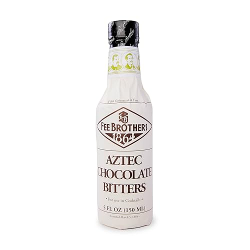 Fee Brothers I Aztec Chocolate Bitter I 150 ml I für Cocktails & Longdrinks I für besondere Würze und Raffinesse I Geschmack von Kakao & Schokolade von Fee Brothers