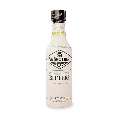 Fee Brothers I Old Fashioned Bitter I 150 ml I Für Cocktails & Longdrinks I Geschmack von Kräutern & Zitronen von Fee Brothers