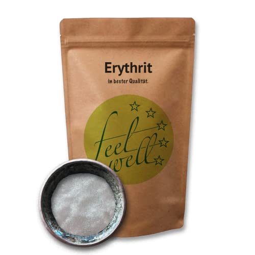 1 KG FeelWell Erythrit Erythritol ohne Kalorien Zuckeraustauschstoff Zuckerersatz low carb von FeelWell