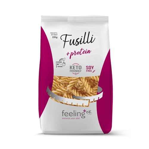 Feeling OK - Protein Fusilli (220g) - Nudeln - 36% Proteine pro Portion von Feeling OK
