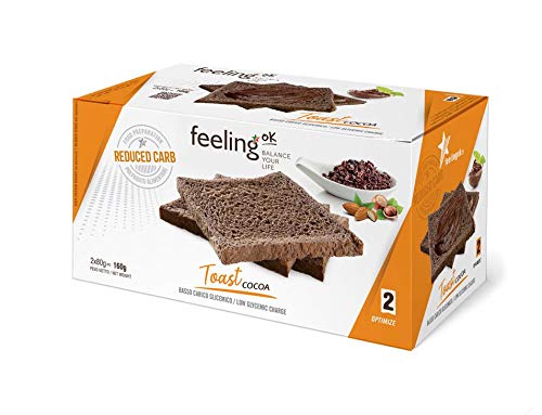 Fooditalia - FeelingOK Optimize - Protein Toast-Zwieback Kakao - 160g von Feeling OK