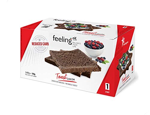 Fooditalia - FeelingOK Start - Protein Toast-Zwieback Kakao - 160g von Feeling OK