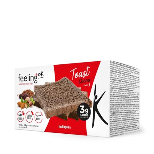 Fooditalia - FeelingOK Start - Protein Toast-Zwieback Kakao - 160g Fooditalia - FeelingOK Start - Protein Toast-Zwieback Kakao - 160g von Feeling OK