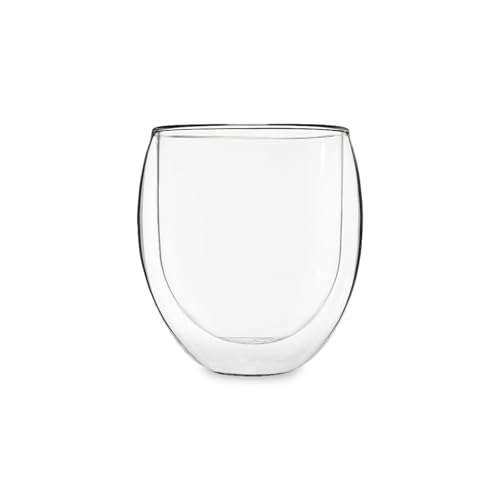Feelino 1X Teetasse Aus Glas Doppelwandig, Teegläser, 400Ml Doppelwandige Teegläser, Teeglas Spülmaschinenfest, Thermo-Teegläser, Tee Gläser Mit Schwebeeffekt Feelino 1X Teetasse Aus Glas Doppelwandig, Teegläser, 400Ml Doppelwandige Teegläser, Teeglas Spülmaschinenfest, Thermo-Teegläser, Tee Gläser Mit Schwebeeffekt von Feelino
