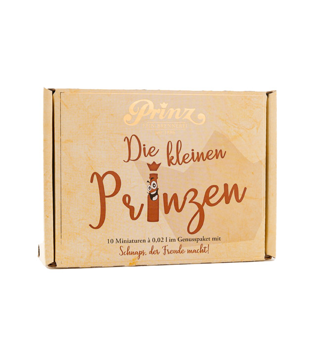 Prinz „Alles Likör“ Probierset (15-40 % Vol., 0,2 Liter) von Fein-Brennerei Prinz