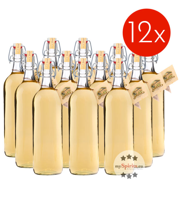 12 x Prinz Alte Williams-Christ-Birne  (41 % Vol., 1,0 Liter) von Fein-Brennerei Prinz