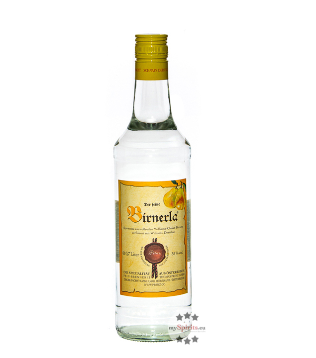 Prinz Birnerla 0,7l (34 % Vol., 0,7 Liter) von Fein-Brennerei Prinz