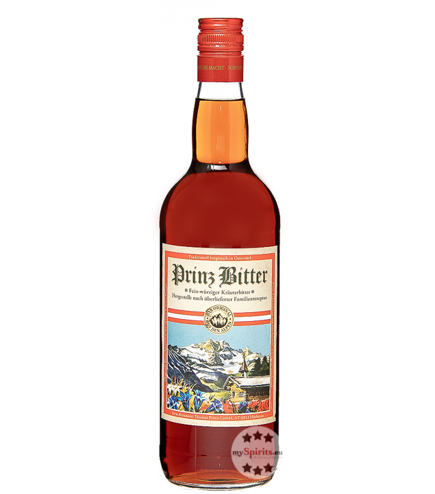 Prinz Bitter Kräuterlikör (31 % Vol., 1,0 Liter) von Fein-Brennerei Prinz