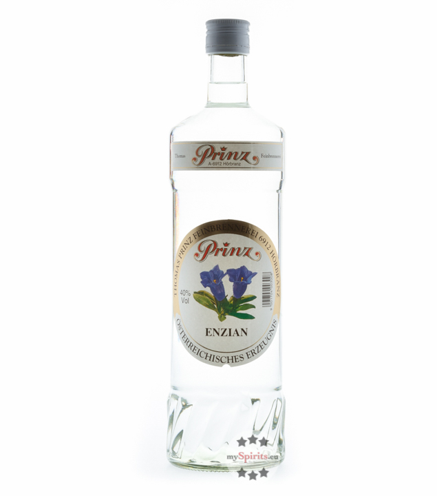 Prinz Enzian Schnaps (40 % Vol., 1,0 Liter) von Fein-Brennerei Prinz