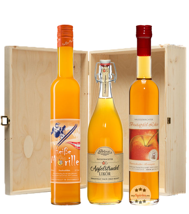 Prinz Geschenk-Set „Heiße Wintertage” (16 % Vol., 1,5 Liter) von Fein-Brennerei Prinz