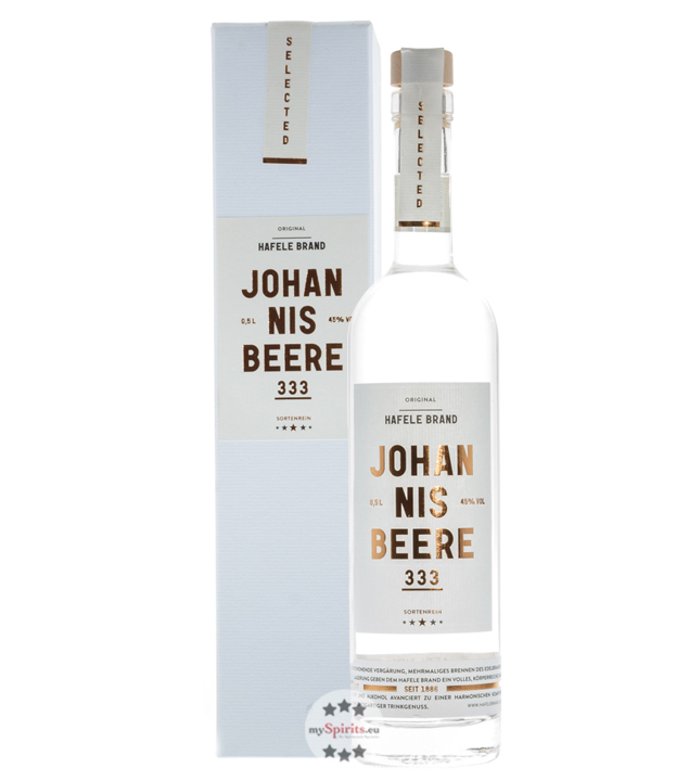 Prinz Hafele Brand 333 Johannisbeere (45% Vol., 0,5 Liter) von Fein-Brennerei Prinz