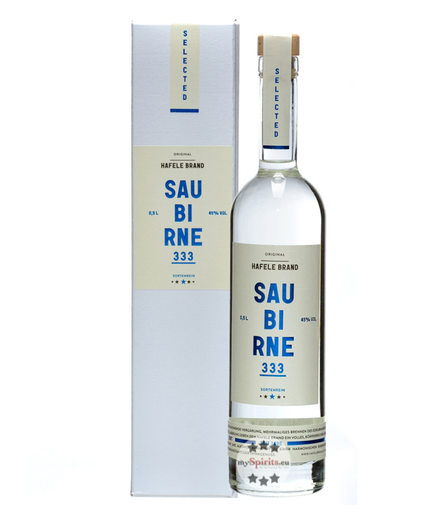 Prinz Hafele Brand 333 Saubirne (45 % Vol., 0,5 Liter) von Fein-Brennerei Prinz