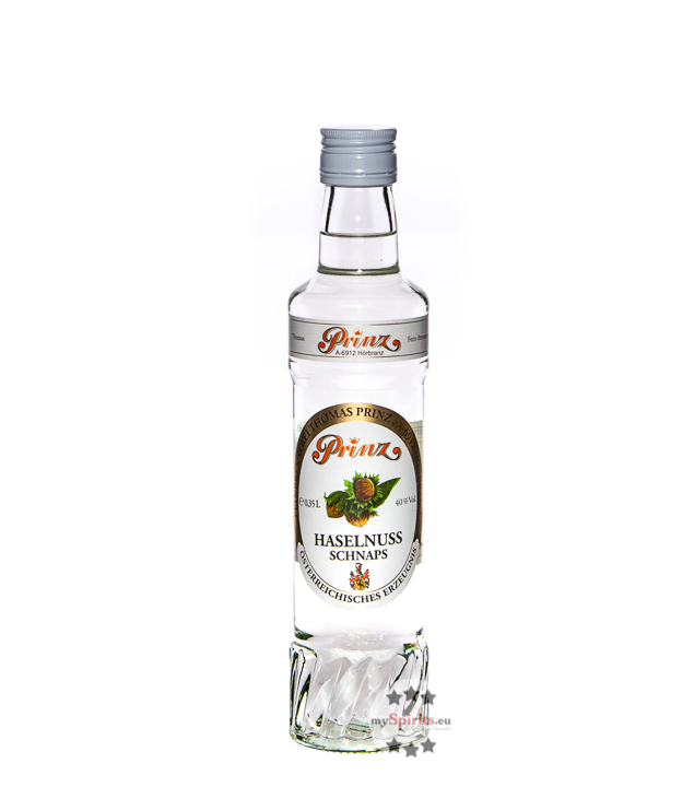 Prinz Haselnuss-Schnaps  (40 % Vol., 0,35 Liter) von Fein-Brennerei Prinz