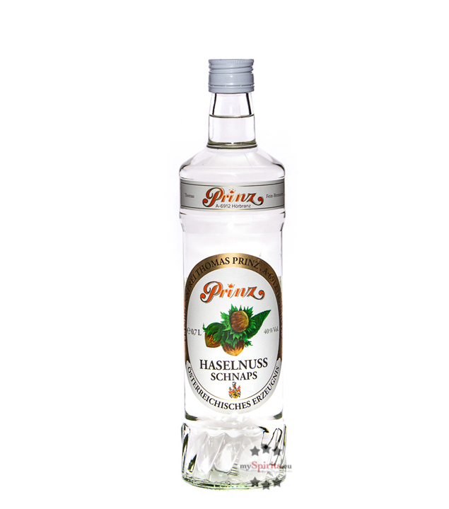 Prinz Haselnuss-Schnaps 0,7l (40 % Vol., 0,7 Liter) von Fein-Brennerei Prinz