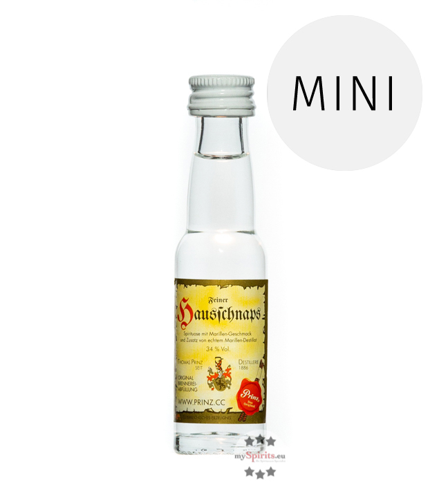 Prinz Hausschnaps  (34% Vol., 0,02 Liter) von Fein-Brennerei Prinz