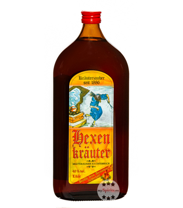 Prinz Hexenkräuter Likör  (48 % Vol., 1,0 Liter) von Fein-Brennerei Prinz