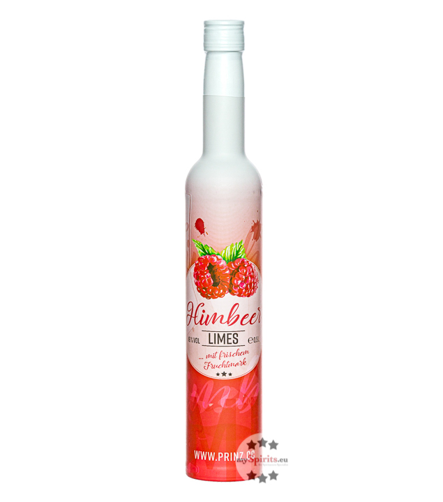 Prinz Himbeer-Limes (16 % Vol., 0,5 Liter) von Fein-Brennerei Prinz