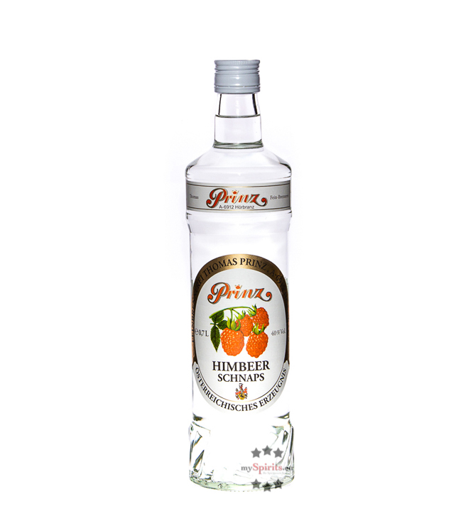 Prinz Himbeer-Schnaps 0,7l (40 % Vol., 0,7 Liter) von Fein-Brennerei Prinz