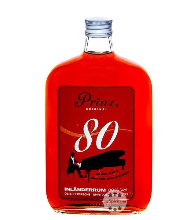 Prinz Inländer Rum 80 %  (80 % vol., 0,5 Liter) von Fein-Brennerei Prinz