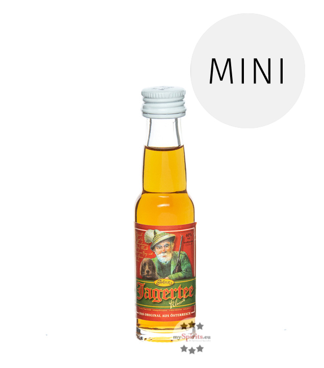 Prinz Jagertee Klassik Mini  (40 % Vol., 0,02 Liter) von Fein-Brennerei Prinz