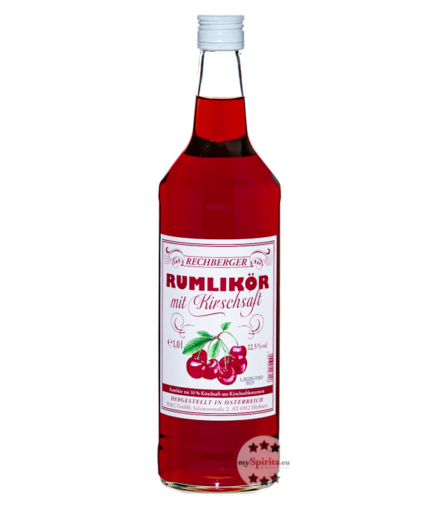 Prinz Kirschen-Likör mit Inländer-Rum (22,5 % Vol., 1,0 Liter) von Fein-Brennerei Prinz