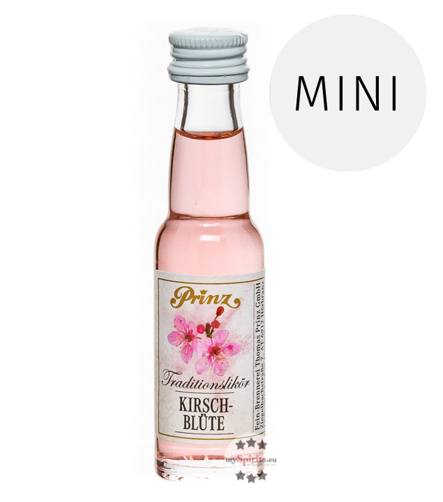 Prinz Kirschblüten Likör  (17 % Vol., 0,02 Liter) von Fein-Brennerei Prinz