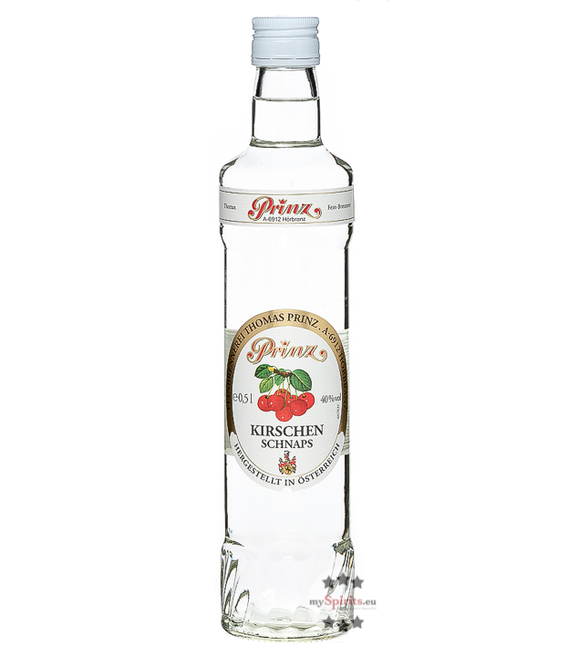 Prinz Kirschen-Schnaps  (40% Vol., 0,5 Liter) von Fein-Brennerei Prinz