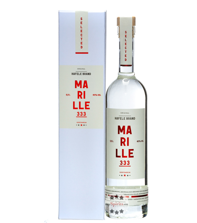 Prinz Marillenbrand Hafele 333 (45 % Vol., 0,5 Liter) von Fein-Brennerei Prinz