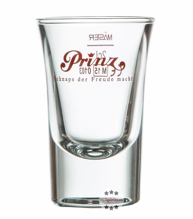 Prinz Original Schnaps-Glas Tulpe von Fein-Brennerei Prinz