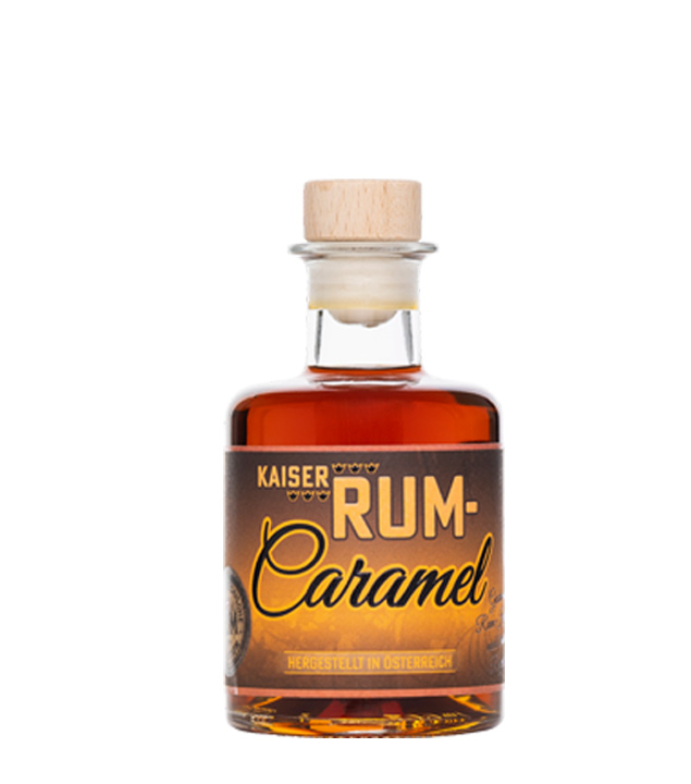 Prinz Rum-Caramel Likör mit Inländerrum  (40 % vol, 0,2 Liter) von Fein-Brennerei Prinz