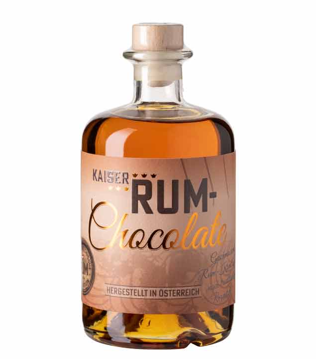 Prinz Rum-Chocolate Likör mit Inländerrum (40 % vol, 0,5 Liter) von Fein-Brennerei Prinz