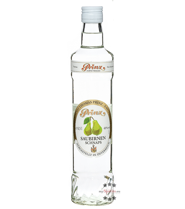 Prinz Saubirnen Schnaps  (40 % Vol., 0,5 Liter) von Fein-Brennerei Prinz