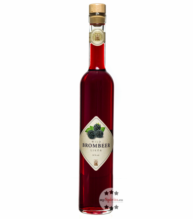 Prinz Wild-Brombeer Likör (16% Vol., 0,5 Liter) von Fein-Brennerei Prinz