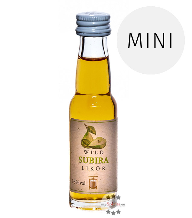 Prinz Wild Subira Likör  (16 % Vol., 0,02 Liter) von Fein-Brennerei Prinz